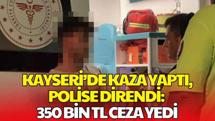 Polise 'Yapamazsınız' Dedi, Cezası Dudak Uçuklattı!